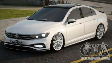 Volkswagen Passat Comfortline 2018 Low Tuning para GTA San Andreas