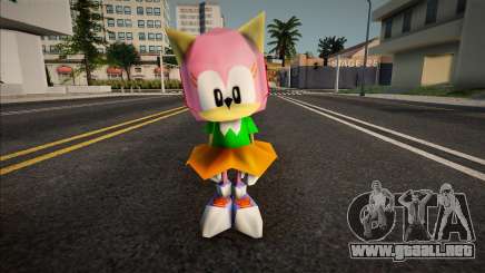 Sonic R Skin - Amy Rose para GTA San Andreas