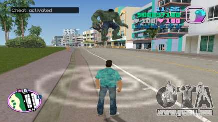 Guardaespaldas de Hulk para GTA Vice City