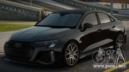 Audi RS3 2023 Blek para GTA San Andreas