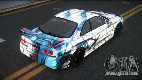 Nissan Skyline R33 VR-Z S11 para GTA 4