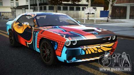 Dodge Challenger SRT GVB S11 para GTA 4