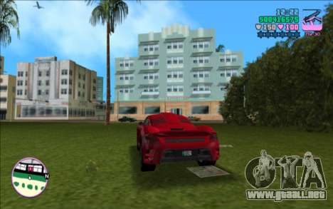 RUF CTR3 ( Placa pakistaní ) para GTA Vice City