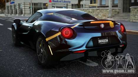 Alfa Romeo 4C BD-R S6 para GTA 4