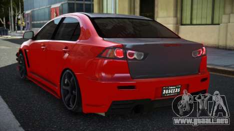 Mitsubishi Lancer Evolution X 08th para GTA 4