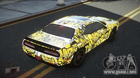 Dodge Challenger SRT GVB S12 para GTA 4