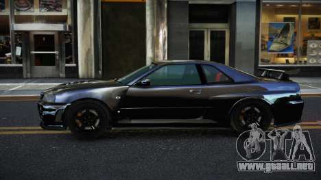 Nissan Skyline R34 DTL para GTA 4