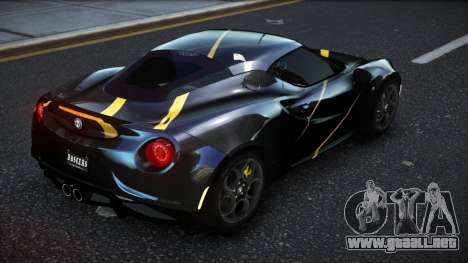 Alfa Romeo 4C BD-R S6 para GTA 4