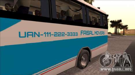 HIGER KLQ6129QE ( FAISAL MOVERS ) para GTA San Andreas