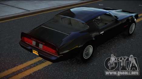 Pontiac Trans Am RGV para GTA 4