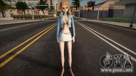 Nami Enies Lobby One Piece para GTA San Andreas