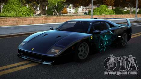 Ferrari F40 SHK S10 para GTA 4