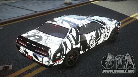 Dodge Challenger SRT GVB S4 para GTA 4