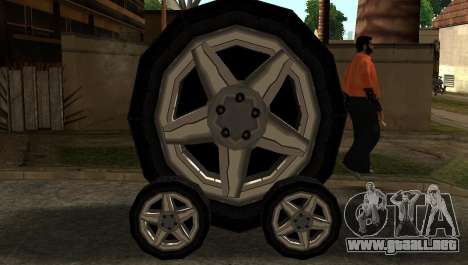 Carro de ruedas para GTA San Andreas