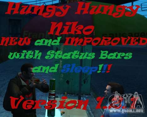 Hungy Hungy Niko para GTA 4