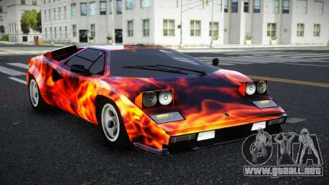 Lamborghini Countach 85th S14 para GTA 4