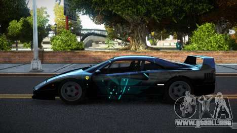 Ferrari F40 SHK S10 para GTA 4