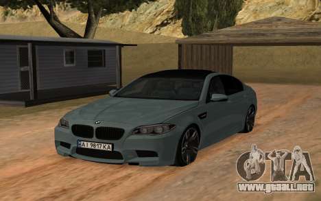 BMW M5 F10 Clásico para GTA San Andreas