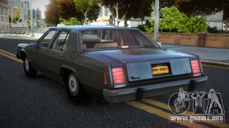 Ford LTD Crown Victoria 87th para GTA 4