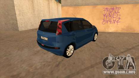 2006 Nissan Note MK1 para GTA San Andreas