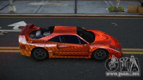 Ferrari F40 SHK S6 para GTA 4