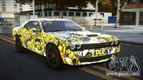 Dodge Challenger SRT GVB S12 para GTA 4