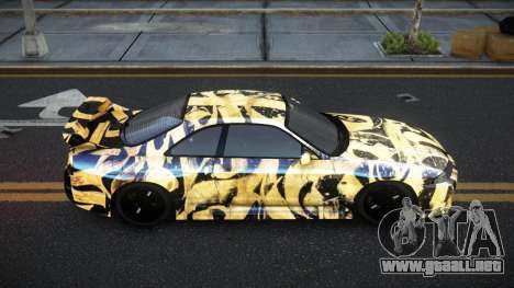 Nissan Skyline R33 VR-Z S14 para GTA 4