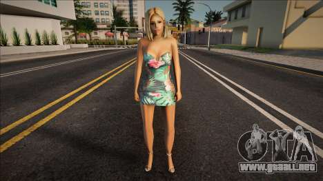 Flowers Girl Dress para GTA San Andreas