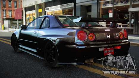 Nissan Skyline R34 DTL para GTA 4