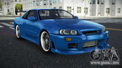 Nissan Skyline R34 99th para GTA 4