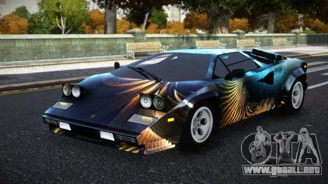 Lamborghini Countach 85th S13 para GTA 4