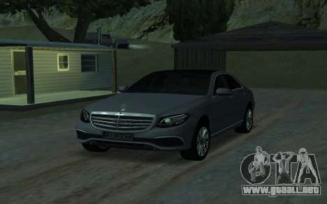 Mercedes-Benz E350s 2018 para GTA San Andreas