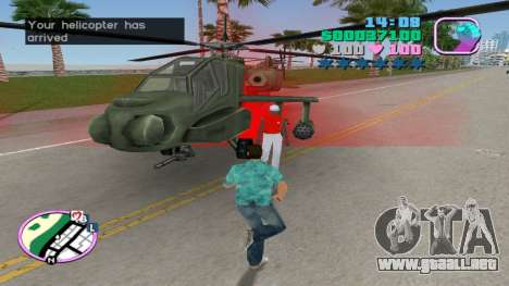 Entrega de helicópteros Hunter para GTA Vice City