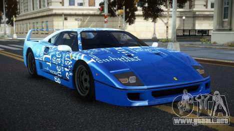 Ferrari F40 SHK S1 para GTA 4