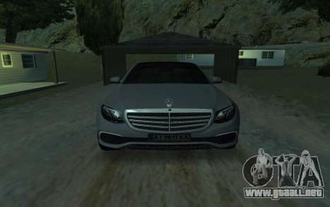 Mercedes-Benz E350s 2018 para GTA San Andreas