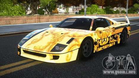 Ferrari F40 SHK S14 para GTA 4