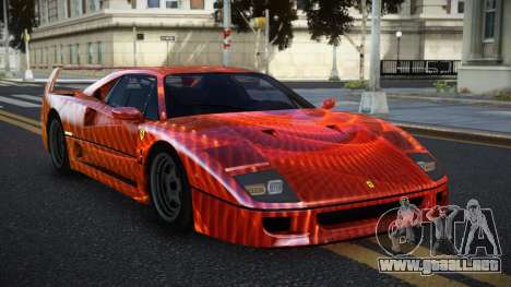 Ferrari F40 SHK S6 para GTA 4