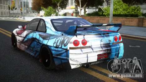 Nissan Skyline R33 VR-Z S11 para GTA 4