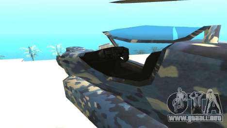 Camuflaje del cielo del cazador para GTA San Andreas