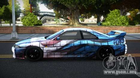 Nissan Skyline R33 VR-Z S11 para GTA 4