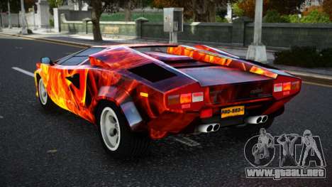 Lamborghini Countach 85th S11 para GTA 4