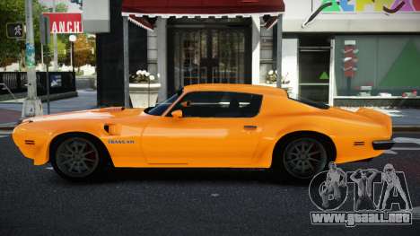 1970 Pontiac Trans Am SC V1.1 para GTA 4