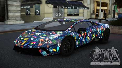 Lamborghini Huracan DSR S10 para GTA 4