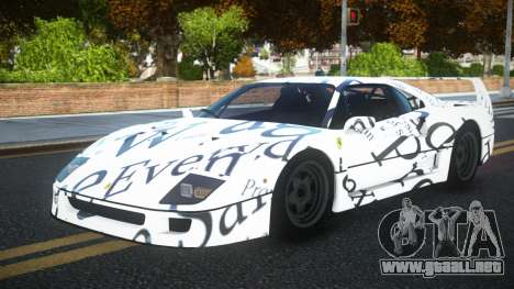 Ferrari F40 SHK S3 para GTA 4