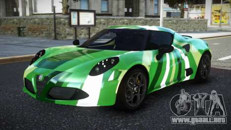 Alfa Romeo 4C BD-R S12 para GTA 4