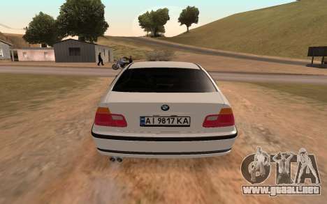 BMW M3 E46 (sedán) para GTA San Andreas