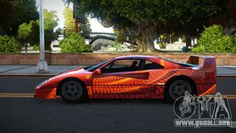 Ferrari F40 SHK S6 para GTA 4