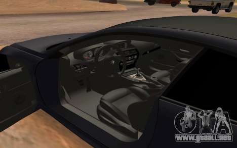 BMW M6 Coupé 2006 para GTA San Andreas