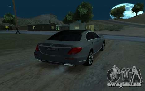 Mercedes-Benz E350s 2018 para GTA San Andreas