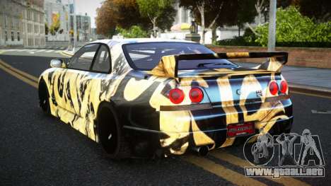 Nissan Skyline R33 VR-Z S14 para GTA 4